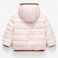 thumbnail image 5 of Girl Zip up Jacket Zaewscy Girls Hooded Lightweight Puffer Jacket Full Zip Quilted Warm Casual Outerwear Coat Pink 5-6Years, 5 of 9