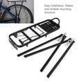 thumbnail image 4 of Rear Bike Rack, Bike Luggage Rack Light Weight 154lb Load  for Road Bikes, 4 of 7