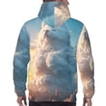 thumbnail image 7 of Daiia Cute Cloud Cat for Men's Fashion Hoodies & Sweatshirts with Kangaroo Pocket Hooded Sweatshirt Breathable & Moisture Wicking-Small, 7 of 7