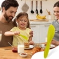 thumbnail image 2 of 1-Pack Multipurpose Spreaders,Everyday Use Knives for Spreading,Food-Grade Small Spreader Knives,Dishwasher Safe,Mess Free Butter Spreader,BPA-Free,Plastic Kitchen Cooking Tools(Green), 2 of 6