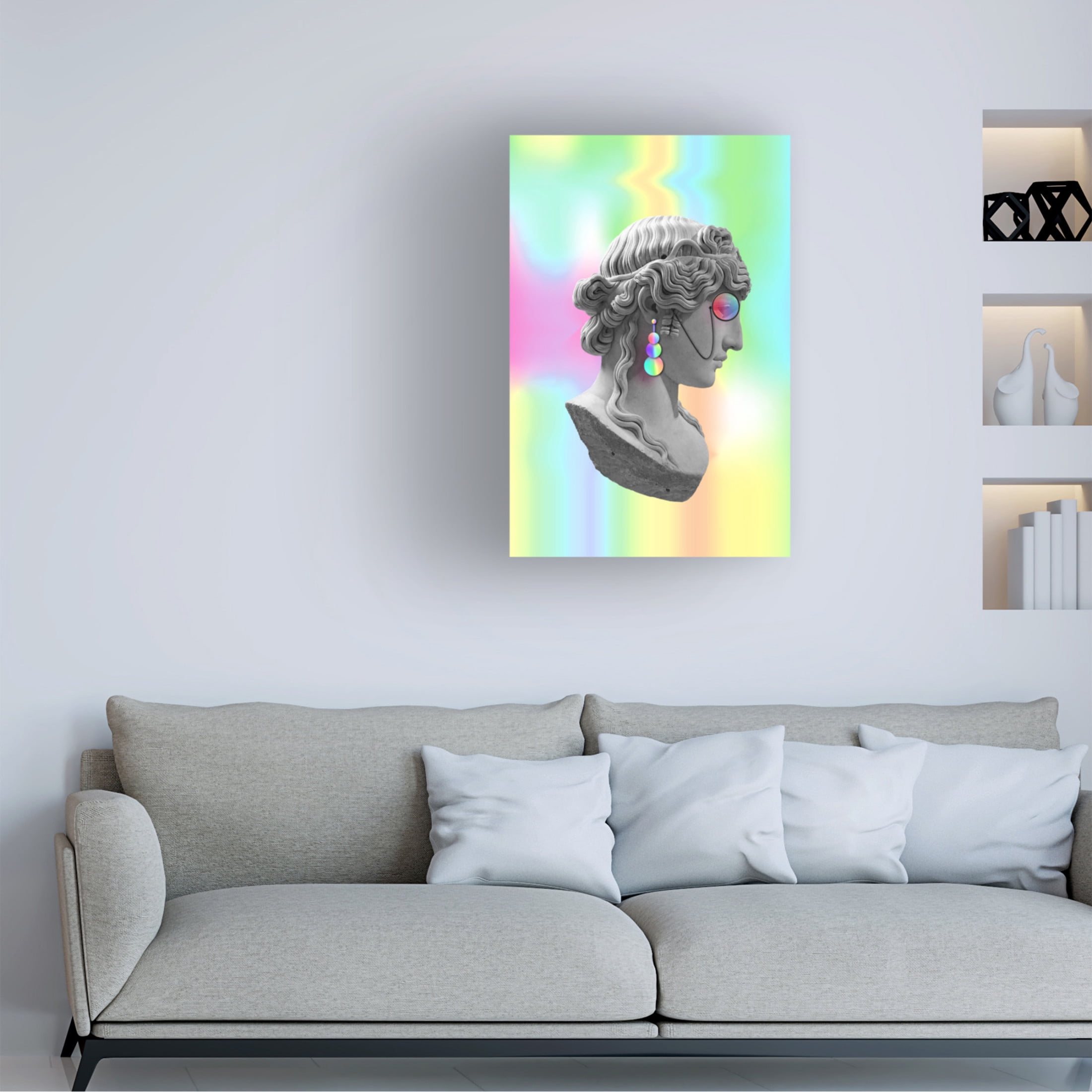 Trademark Fine Art Fadil Roze  Miron Canvas Wall Art