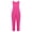 Hot Pink, variant on CHICTRY Alzheimer's Clothing Sleeveless Nursing Anti-strip Jumpsuit Zip Back Adaptive Overalls for Elderly Women Black M