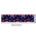 thumbnail image 3 of Sokhug Independence Day Table Runner - 71x13in Star Pattern Placemat for Dining, Multicolor D, 3 of 6