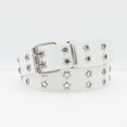 thumbnail image 2 of Korean version hollow punk casual belt women's fashion star gas eye decoration hip hop double row belt women's gift, 2 of 6