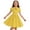 R170/Yellow, variant on Vividxx Girls Dresses Summer Casual Short Sleeve Polka Dot Print Dress With Collar Soft Playwear For Toddlers And Kids Cute Vacation