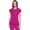 Amp Pink, variant on Womens Scrub Top Short Sleeve Knit Medical Uniform T-Shirt with Chest Pocket Lettuce Edge Plus Size - MC706, 2XL, Navy