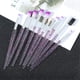 thumbnail image 4 of Juego de 10 brochas de maquillaje portátiles, brochas, brochas para sombras de ojos, 4 of 4