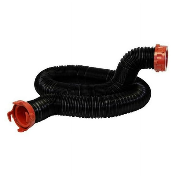 VALTERRA LLC D040200 10 Ft. Dominator Sewer Hose, Black