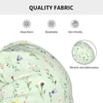 thumbnail image 5 of Salouo Wildflower Watercolor 5 Print Unisex Beanie Hat,Knitted Baggy Skull Cap Winter Warm Hats Beanie Sleep Hats Cancer Headwear Caps for Women & Men 1 Pieces, 5 of 7