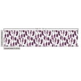 thumbnail image 3 of Ambesonne Hippie Fabric by the Yard Upholstery, Feathers with Geometric Form, 10 Yards, Pale Pink Plum, 3 of 5