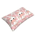 thumbnail image 3 of Bixox Cute Cow Pink Printed Pillow Protector,Super Soft Ideal for Home,Guests,Rentals - 16"x24", 3 of 8