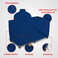 thumbnail image 3 of COVERS&ALL Big Egg Grill Outdoor Patio Covers 18 Oz Waterproof - 100% UV & Weather Resistant PVC Coated Patio Furniture Covers with Air Pockets & Drawstring for Snug fit (60" L x 30" D x 50" H, Gray), 3 of 7