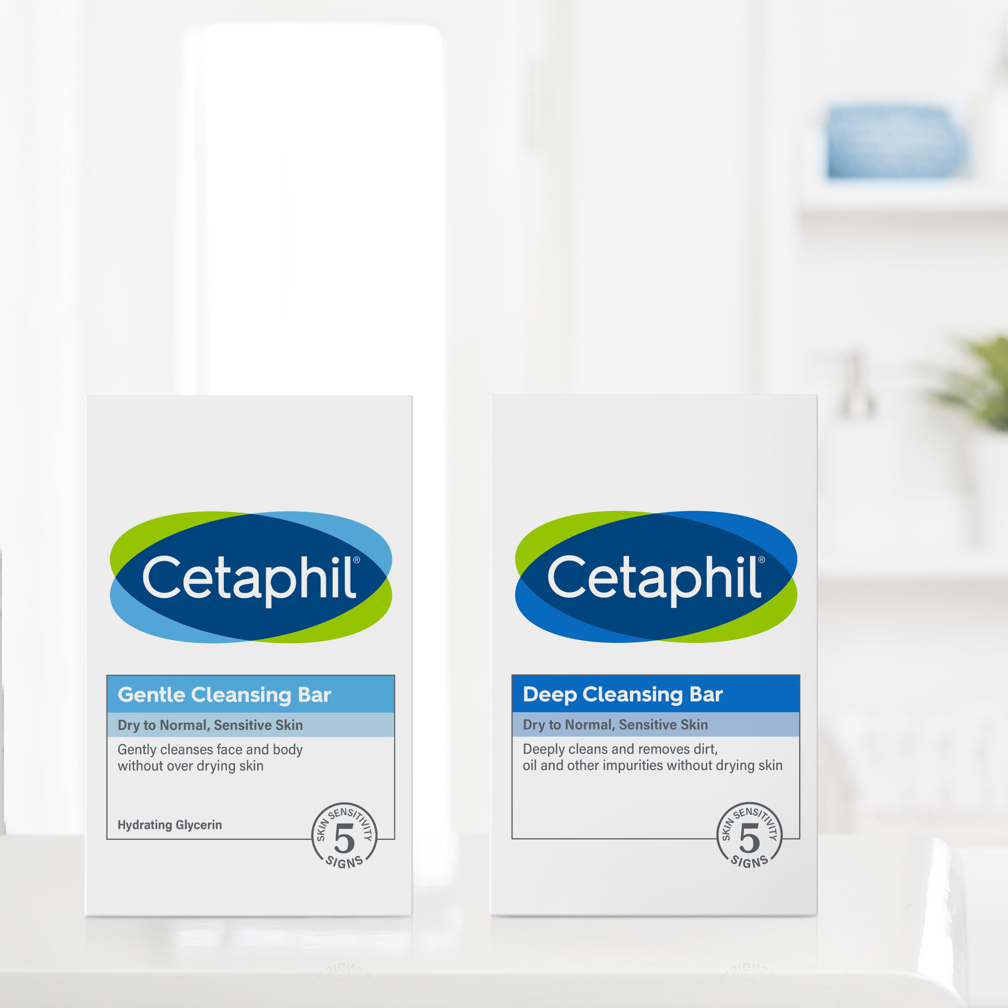 Cetaphil Gentle Cleansing Bar, 4.5 oz, Nourishing Cleansing Bar For Dry, Sensitive Skin - image 5 of 8