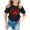 Black, variant on Zwiiyzr Summer Boys Girls T-Shirt "Happy Day Canada Day" Graphic Crewneck Short Sleeve Printed Tee Shirt Tops for Kids Teens 3-12 Years Gray