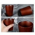 thumbnail image 5 of LShunze Wooden Drinking Cup for Tea Wine, Natural Solid Wood Tea Cups Vintage Beer Mug Camping Coffee Man Mugs Gifts for Beer Lovers, Handmade Tea Coffee Mug, 5 of 8