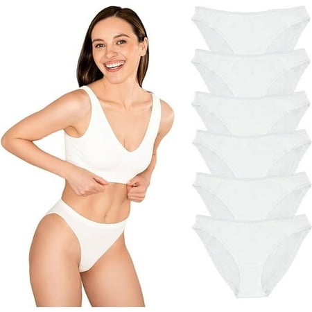SOCKS NBULK Womens Panties 95% Cotton Soft Underwear  Soft Panty Briefs in Bulk