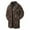 Brown, variant on Miqool Men's Fashion Coat Winter Long Warm Coat Thick Trench Coats