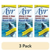 (3 pack) Ayr Nasal Mist Allergy and Sinus 50 mL