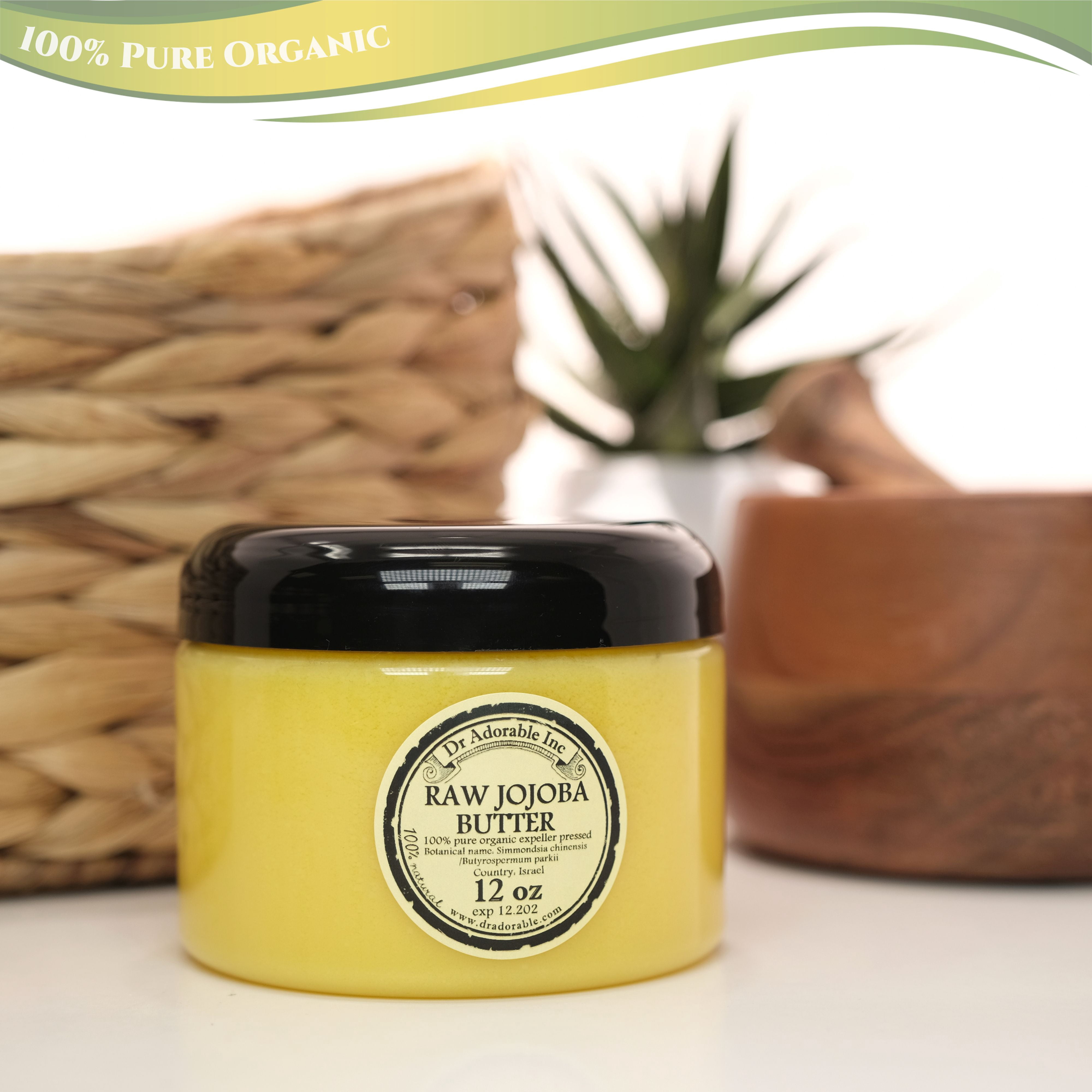 Dr Adorable - 24 oz - Jojoba Butter - Organic 100% Pure Raw (2 of 12 oz)