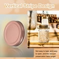thumbnail image 3 of Uxcell 6Pcs Tapa de Lata para Conservas con Etiqueta para Tarros Mason Regulares Oro Rosa (70mm), 3 of 7