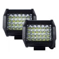 thumbnail image 1 of 2 Faros Rectangulares 24 Leds C/estrobo Blanco 72w Tunelight, 1 of 8