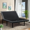 thumbnail image 5 of Split King Adjustable Bed Frame with Massage, Updated Adjustable Bed Base with Thickened Frame, Wireless Remote, Head and Foot Lift, Anti-Snore/0 Gravity, Under-Bed Light, Voice Control Electric Beds, 5 of 9