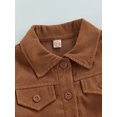 thumbnail image 5 of Seyurigaoka Baby Girl Windbreaker Jacket with Adjustable Belt, Irregular Hem, 5 of 8