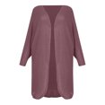 thumbnail image 5 of ShomPort Oversized Cardigans for Women Open Front Long Sleeve Knit Sweaters Coat with Pockets, 5 of 5