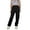 Black, variant on Zanarzt Girls Cotton Soft Wide Leg Pants Cargo Pants for Girls Cargo Jogger Pants Casual Girl's High Waist Cargo Pants with Pockets Khaki,11-12 Years