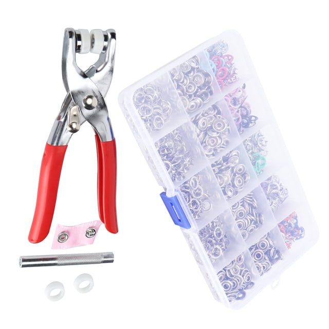Metal Snap Fastener, Hollow Press Stud Prong Press Button Metal With A Large Storage Box For Shoes For Crafting Of Jumpsuits