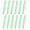 Green, variant on Stcellnmex Blue Carbon Fiber Hair Comb 7 Inch All Purpose Styling Comb 12 Pack for Salon Hotel Daily Use