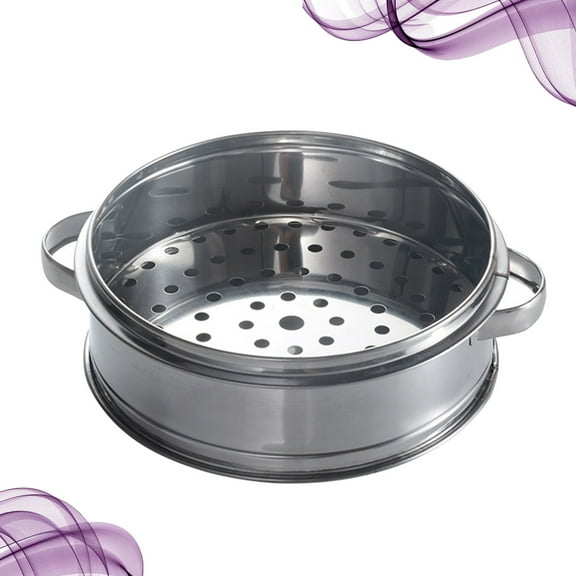 TABLZONE Stainless Steel Steamer Basket for Tamales and Food Preparation, 1 Set Cooking Steamer Insert