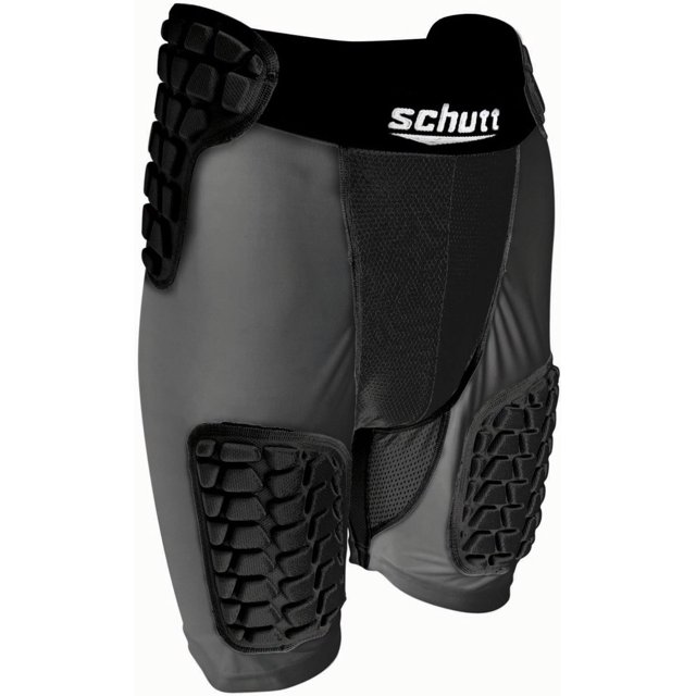 Schutt Varsity Protech AllInOne Girdle Black/Grey All Sizes