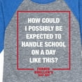 thumbnail image 3 of Ferris Bueller's Day Off - How Could I Possibly - Toddler And Youth Raglan Graphic T-Shirt, 3 of 4