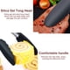 thumbnail image 5 of Pinzas de cocina Toystoory de Acero inoxidable y Silicona para alimentos Negro 7 pulgadas, 5 of 6