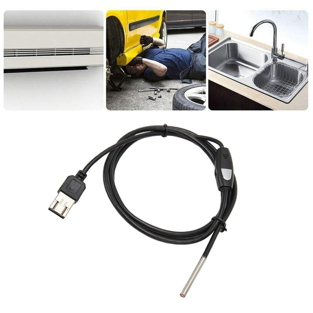 Endoscopio Industrial USB, enchufe Impermable IP67 Y Reproducción de Tipo C Inspección Borescope 1080p Para Alcantarilla de Tuberías