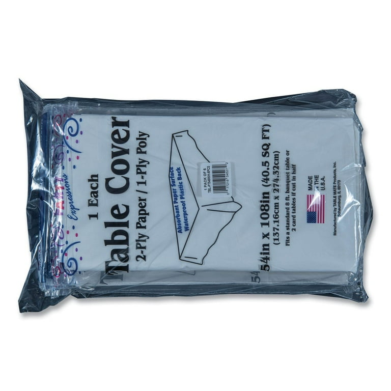 Table Set Poly Tissue Table Cover, 54 Table Set Poly Tissue Table Cover, 54