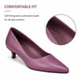 thumbnail image 4 of CHICVOMEY Comfortable Women Kitten Heel Pumps with Arch Support Lightweight and Non-Slip Fashion & Versatile Suitable for Work and Party, 4 of 8