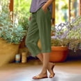 thumbnail image 1 of MKLEKYY Pantalones Cortos de Mezclilla para Mujer, Elegantes Pantalones Cortos Estampados, Sueltos, de Un Cuarto, 1 of 3