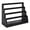 01-Black, variant on 2 Tiered Large Capacity Wooden Card Display Shelf – Tiered Step Design for Sports Trading Cards, Compatible with PSA/BGC Cases & One-Touch Holders, Desktop Storage