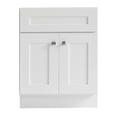 thumbnail image 4 of Pemberly Row Ready to Assemble Wood Vanity without Top in White-24", 4 of 7