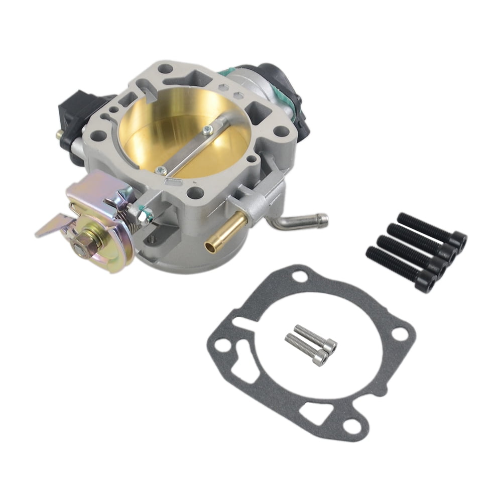 GELUOXI 70mm Throttle Body w/Calibrated TPS Sensor for Honda Civic B D H F Series 309-05-1050