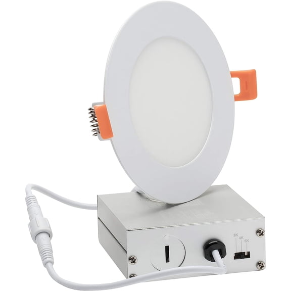 Xtricity LED Recessed Ceiling Light, 10W, Color Selectable 3000K/ 4000K/ 5000K, 1 Pack