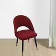 thumbnail image 1 of Funda para silla curvada elasticidad, extraíble, para bodas, , celebraciones, hogar, Hotel, , respaldo hueco, funda para silla, lavab vino rojo perfecl comer cubierta, 1 of 8