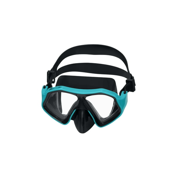 Ozark Trail Jr. Dominator Pro Youth 7+ Dry Snorkel Mask, Teal - Walmart.com