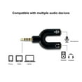 thumbnail image 4 of Joernso 3.5mm Earphone Microphone Audio Splitter U Shape 1 to 2 Stereo Converter Adapter, 4 of 8