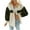 Army Green, variant on Lindreshi Shackets for Women 2025 with Pockets Women's Jacket Jacket Casual Plush with Pocket Warm Comfortable and Warm Jacket