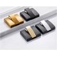 thumbnail image 4 of Ganchos de pared plegables Hideaway – (negro/dorado, 2 unidades) Ganchos de pared resistentes de aluminio espacial – Ganchos retráctiles para colgar abrigos, bufandas, sombreros, bolsos, toallas, llaves, tazas Rojo Verde RV1016-0122958FYD, 4 of 5