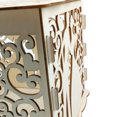 thumbnail image 4 of Yeacher Wooden Wedding Envelope Gift Card Box Hollow Floral Pattern Invitation Card DIY Box Wedding Supplies, 4 of 7