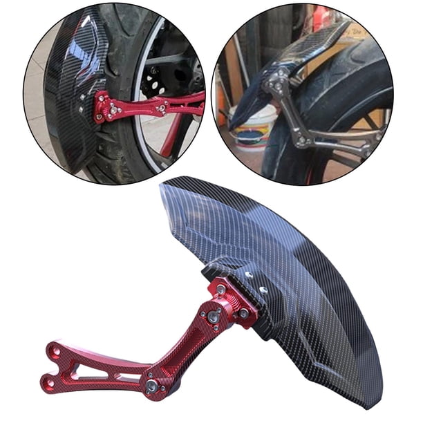 Guardabarros trasero de motocicleta, piezas de repuesto, decoración de repuesto, Protector de guardabarros para Niu Technologies, gran área de agua 1ra generación roja Soledad Guardabarros trasero de motocicleta